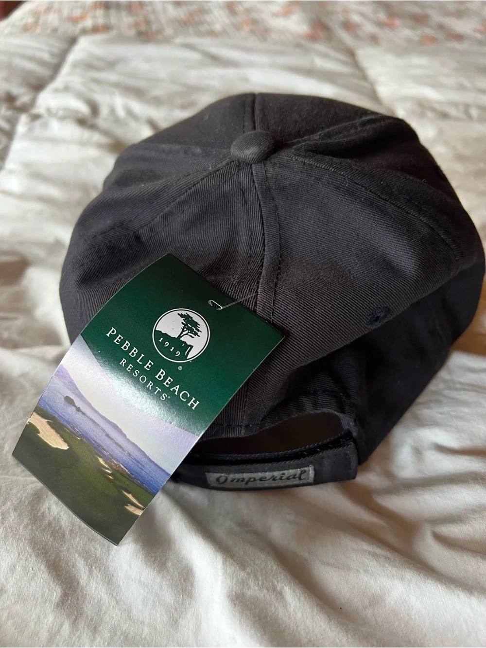Pebble Beach Pro-Am 2009 Black  Cotton Baseball Cap